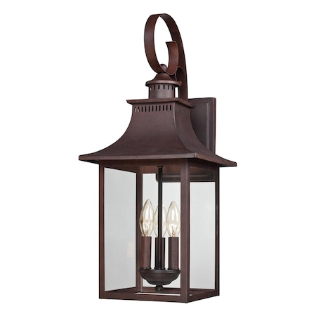 Quoizel Chancellor Outdoor Wall Lantern CCR8410CU